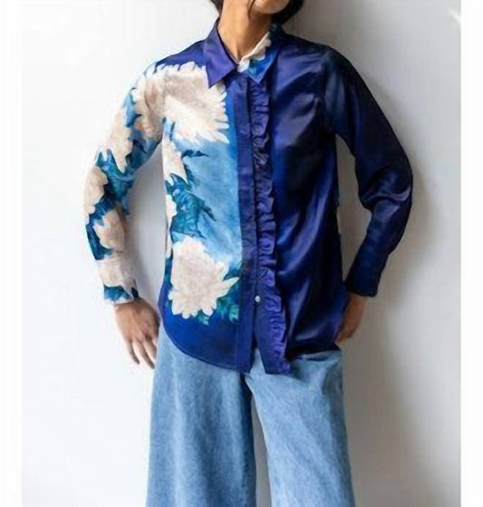 Hope For Flowers - Frilled Button Down Top