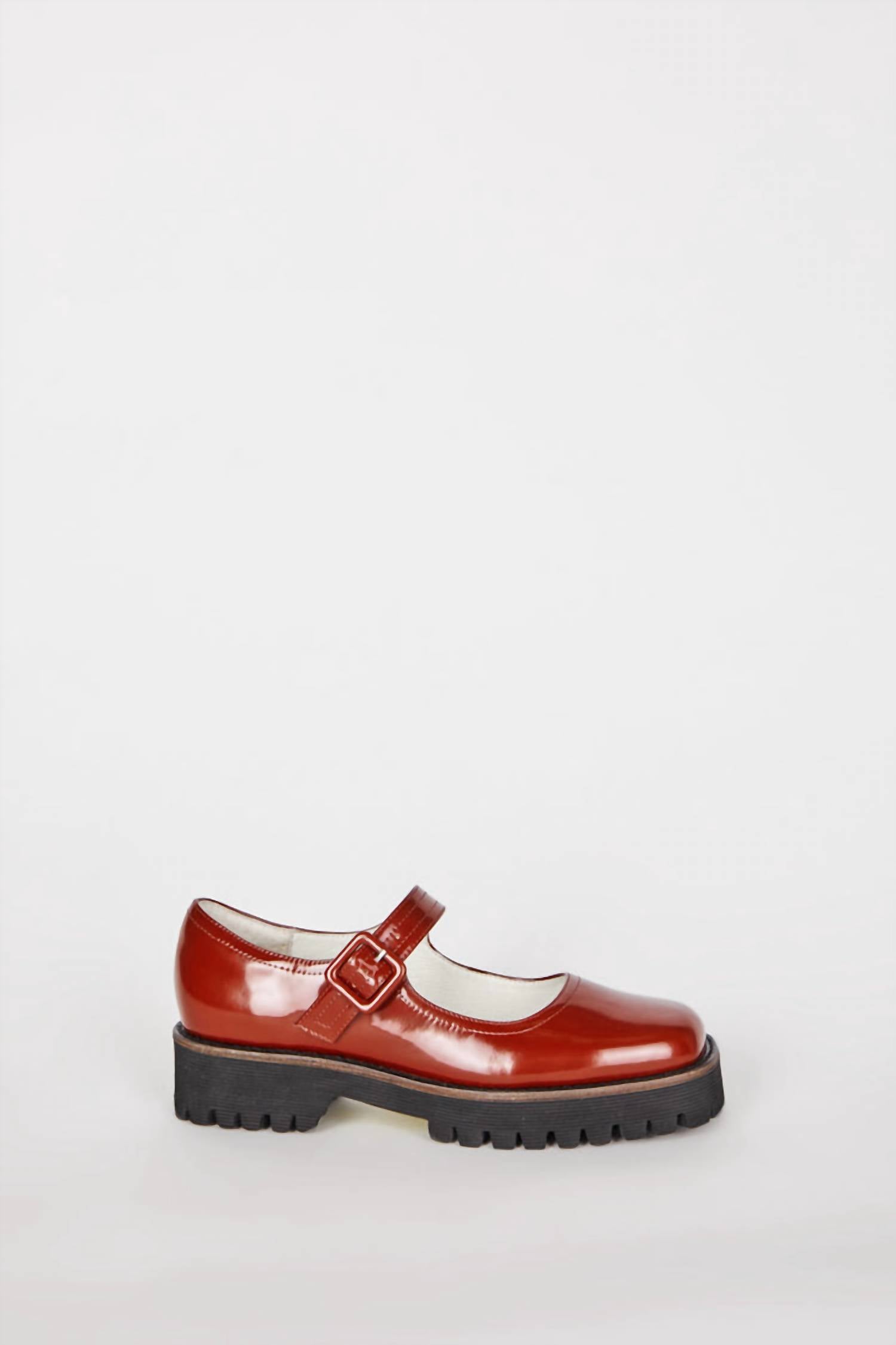 Intentionally Blank - Veronica Mary Jane Lug Shoes