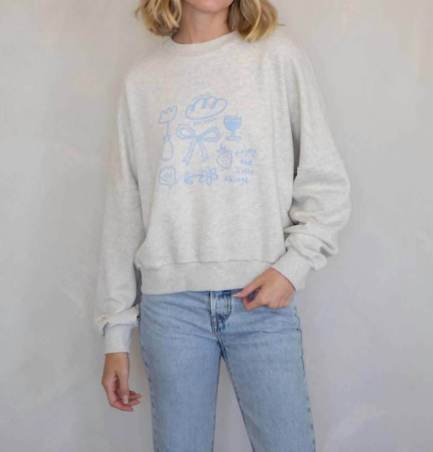 Things Between - Enjoy The Little Things Crewneck Pullover