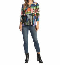 Jess & Jane - Barcelona Round Neck Top