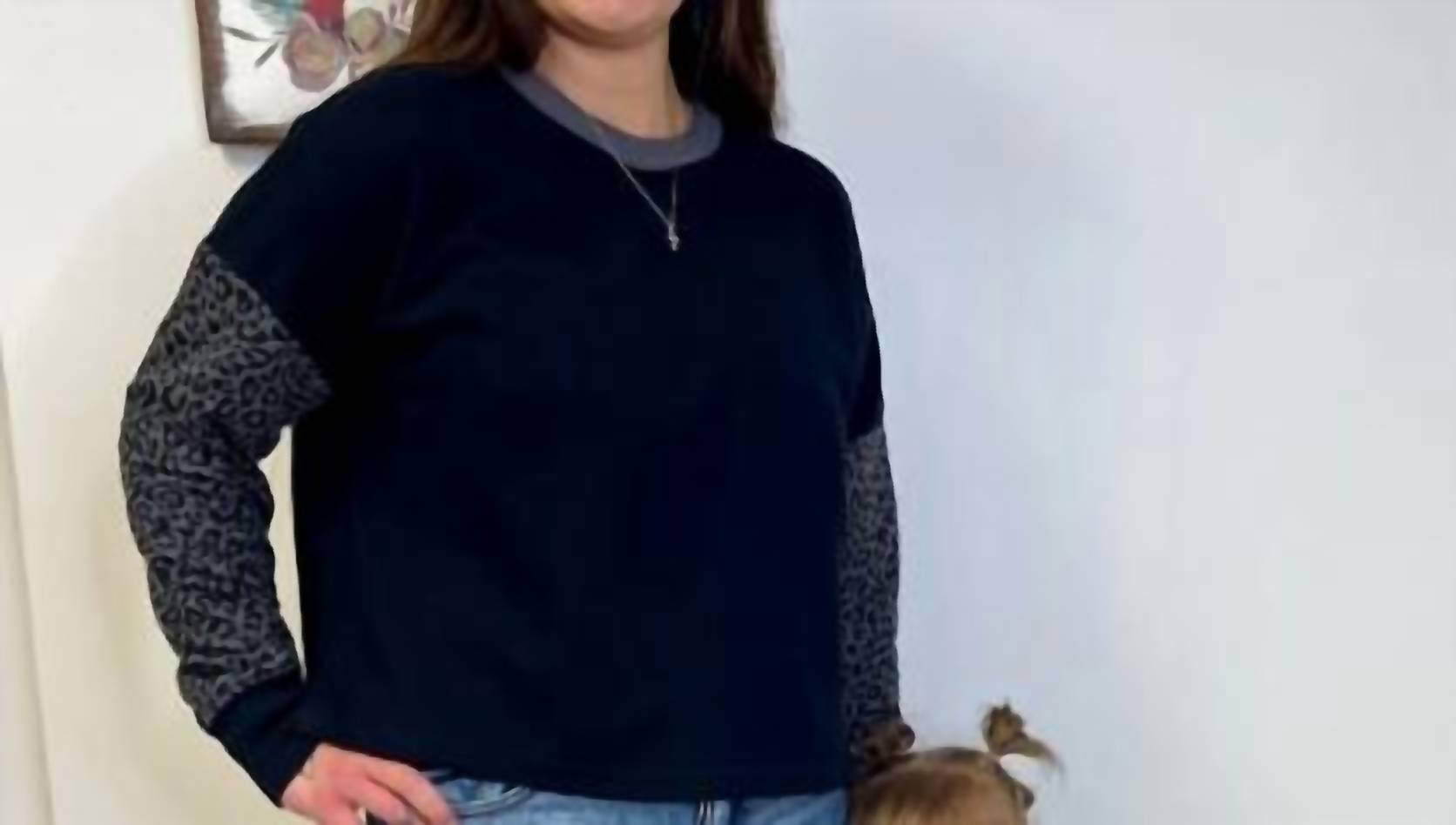 Jadelynn Brooke - Women's Day Off Cheetah Pullover