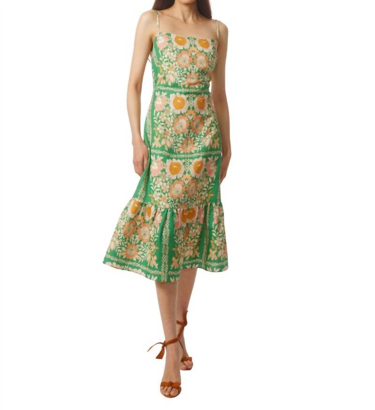 Gilner Farrar - Devora Dress Irish Rose Print S25
