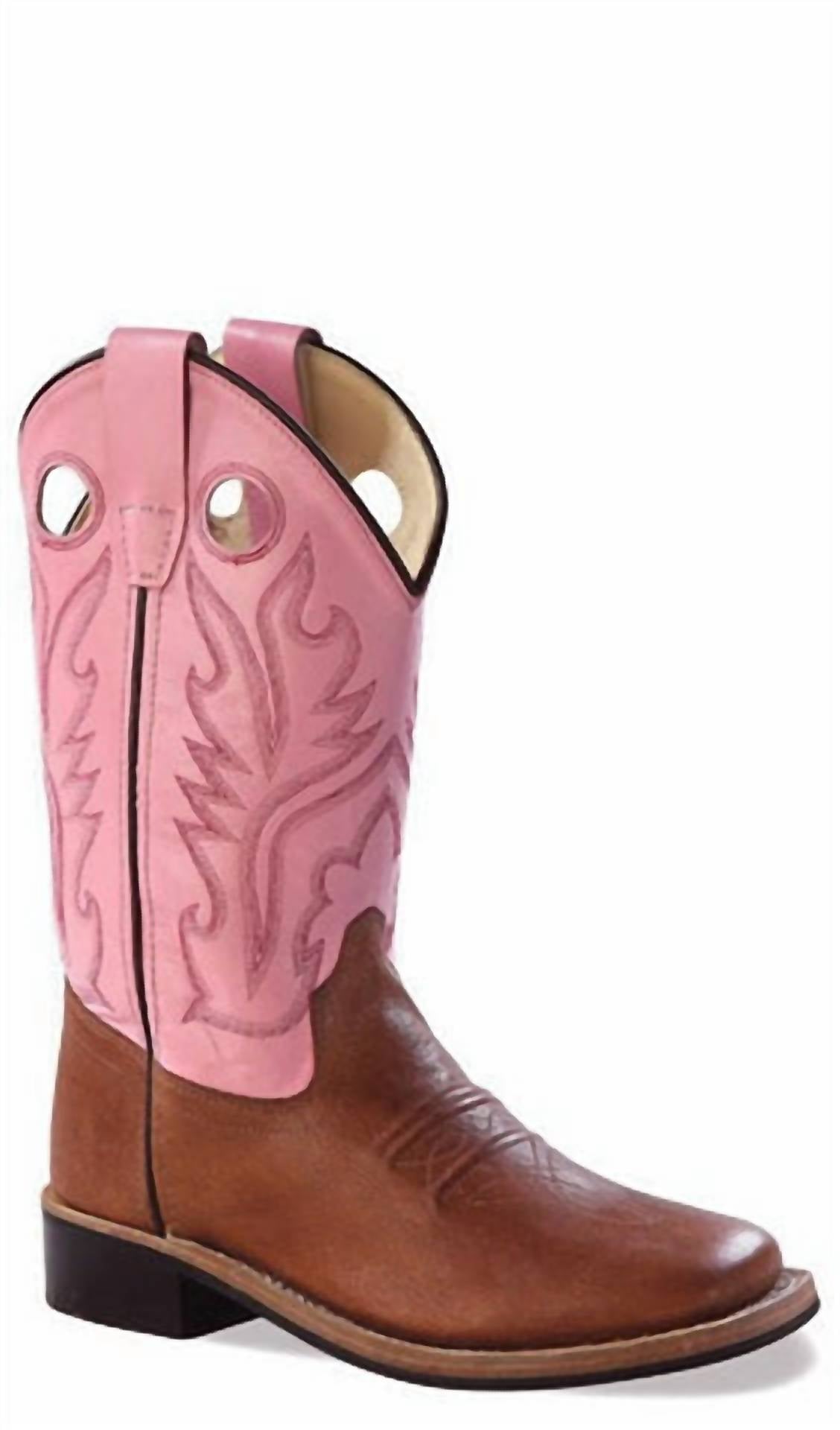 Old West - Kid's Corona Calf Square Toe Boots