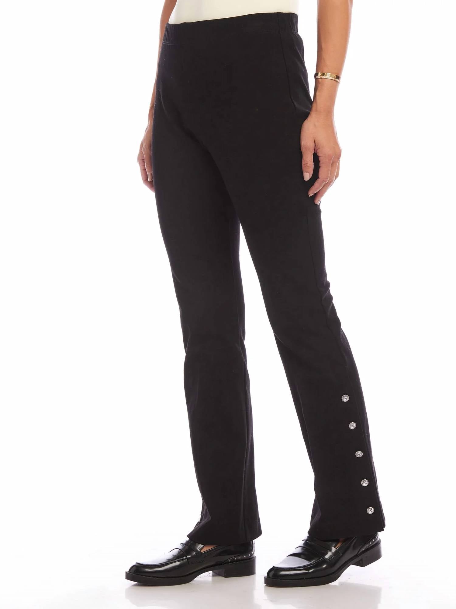 Fifteen Twenty - Button-Up Hem Pants