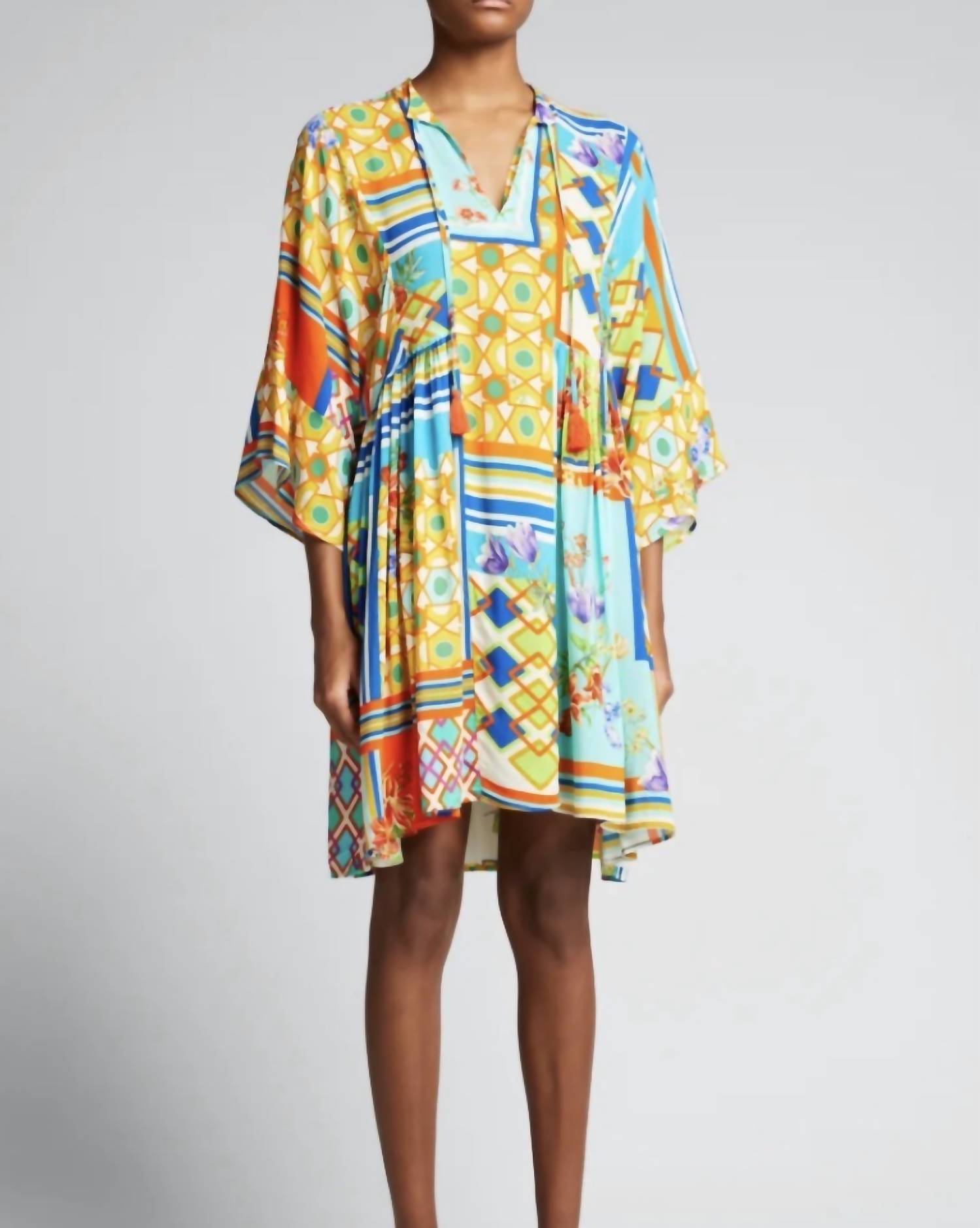 Johnny Was - Mixi Short Kaftan Dress