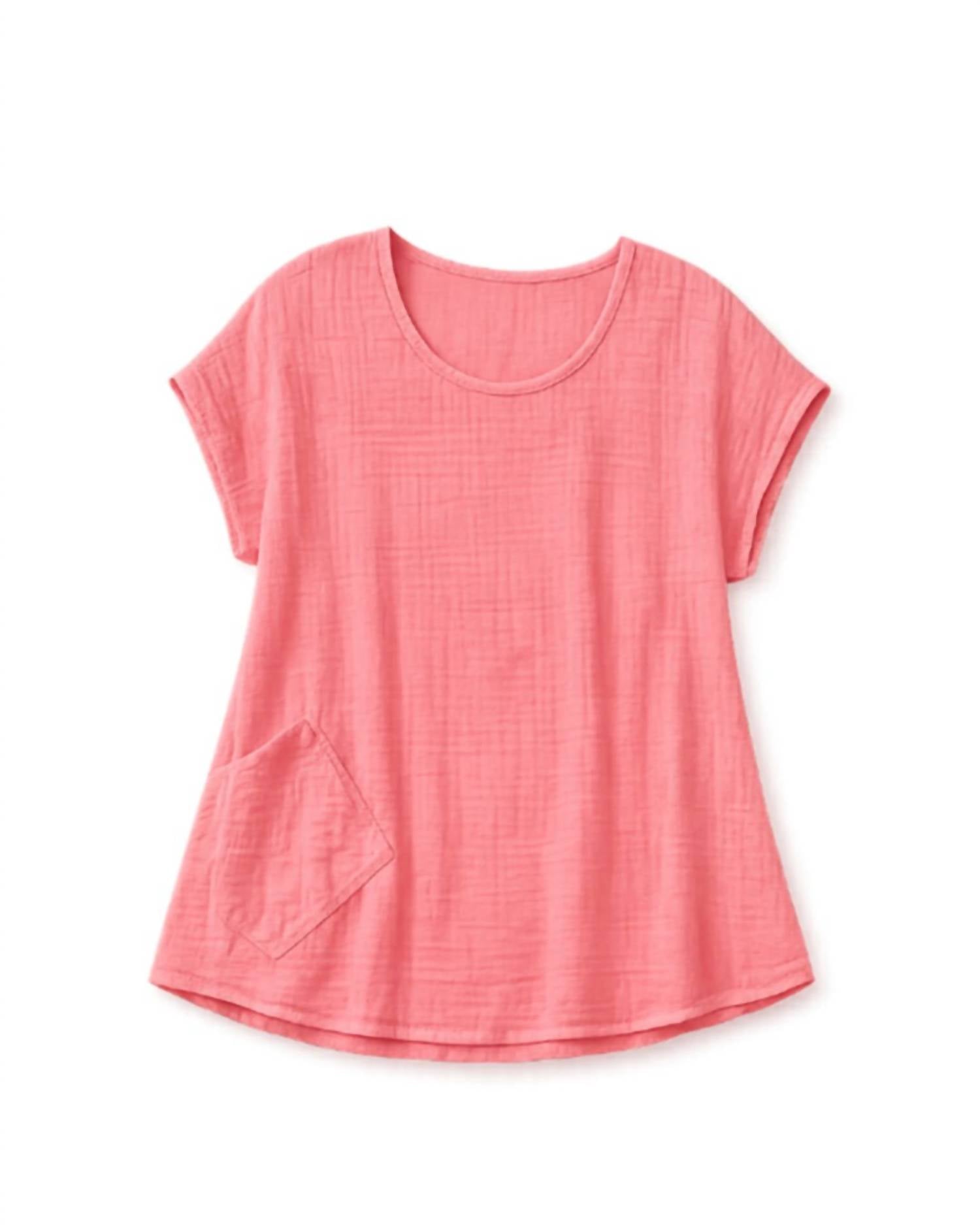 Storyline Collection - Bubble Gauze Pocket Top