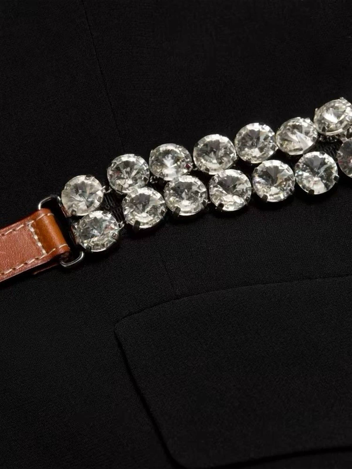 Cinq A Sept - DOUBLE RHINESTONE BELT CHEYENNE DRESS