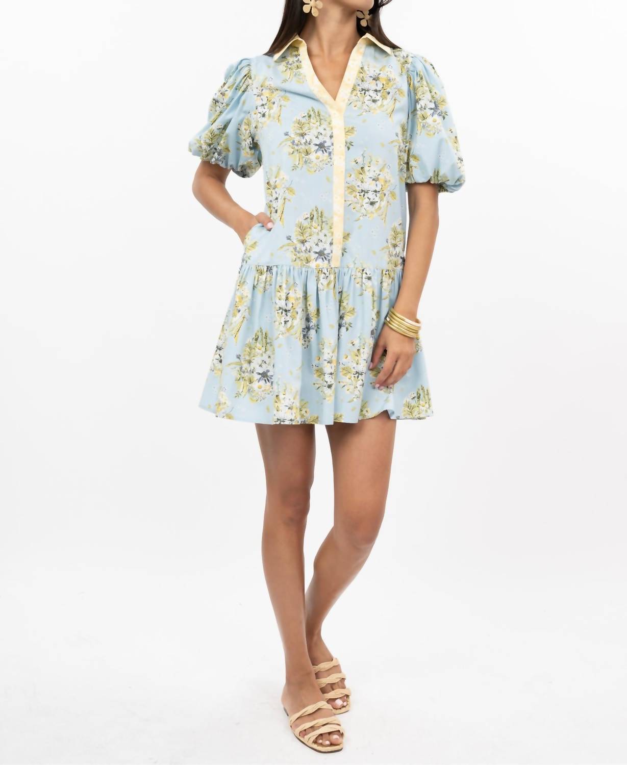 Uncle Frank - Banded Front Dress