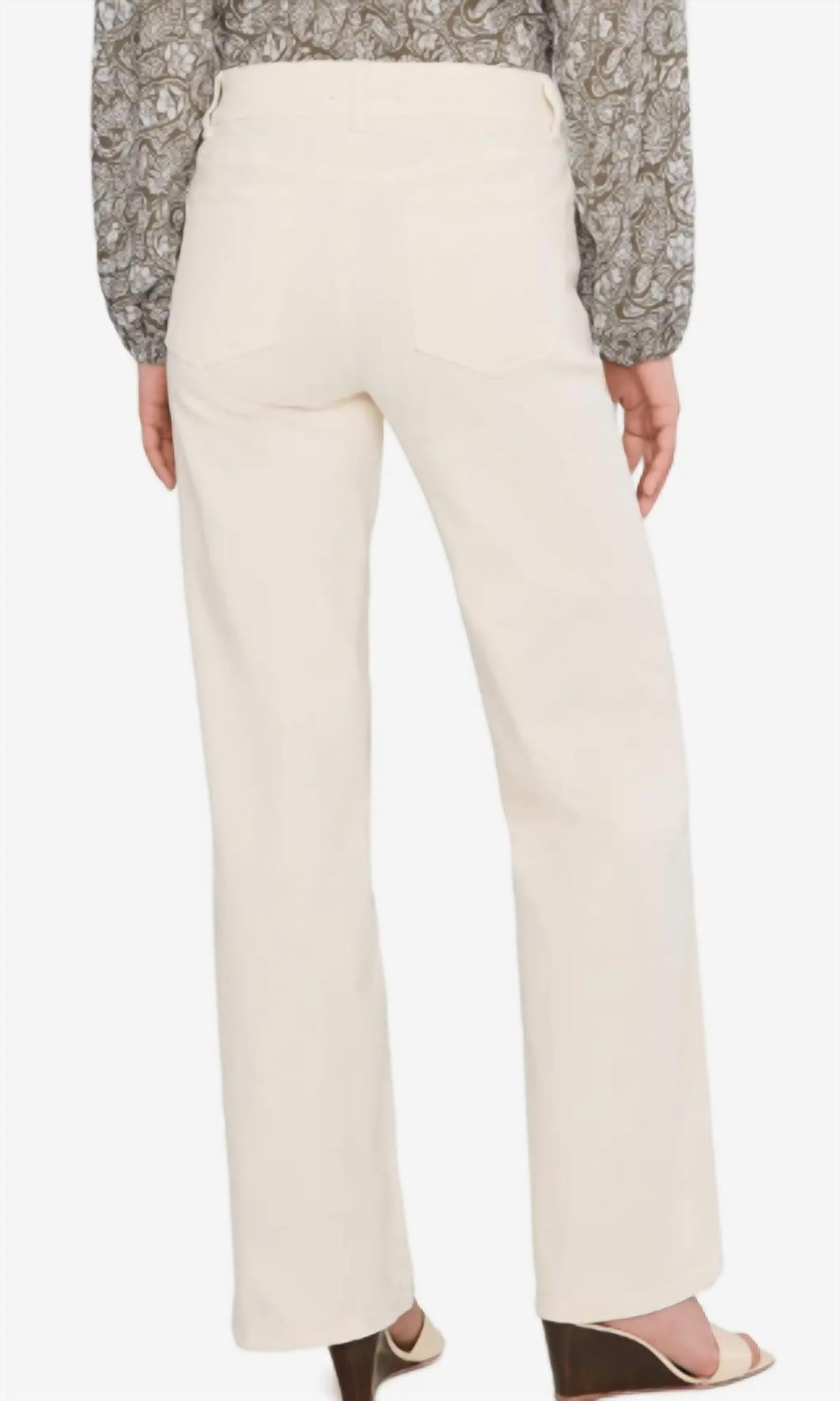 Sanctuary - Cadence Relaxed Straight Velveteen Pants