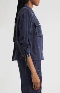 Cinq A Sept - Washed Twill Dale Jacket