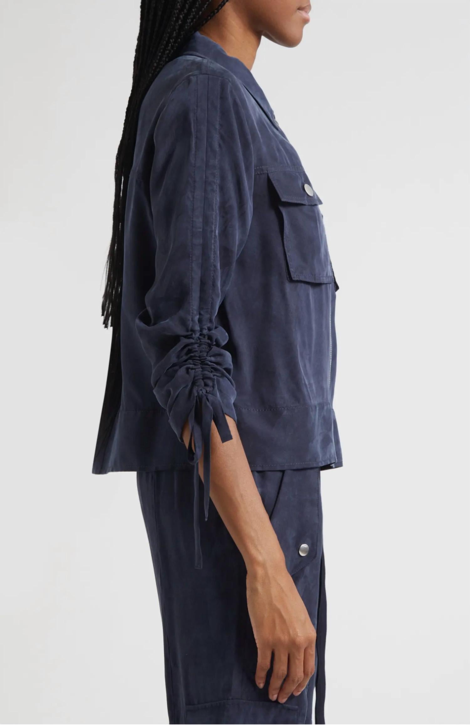 Cinq A Sept - Washed Twill Dale Jacket