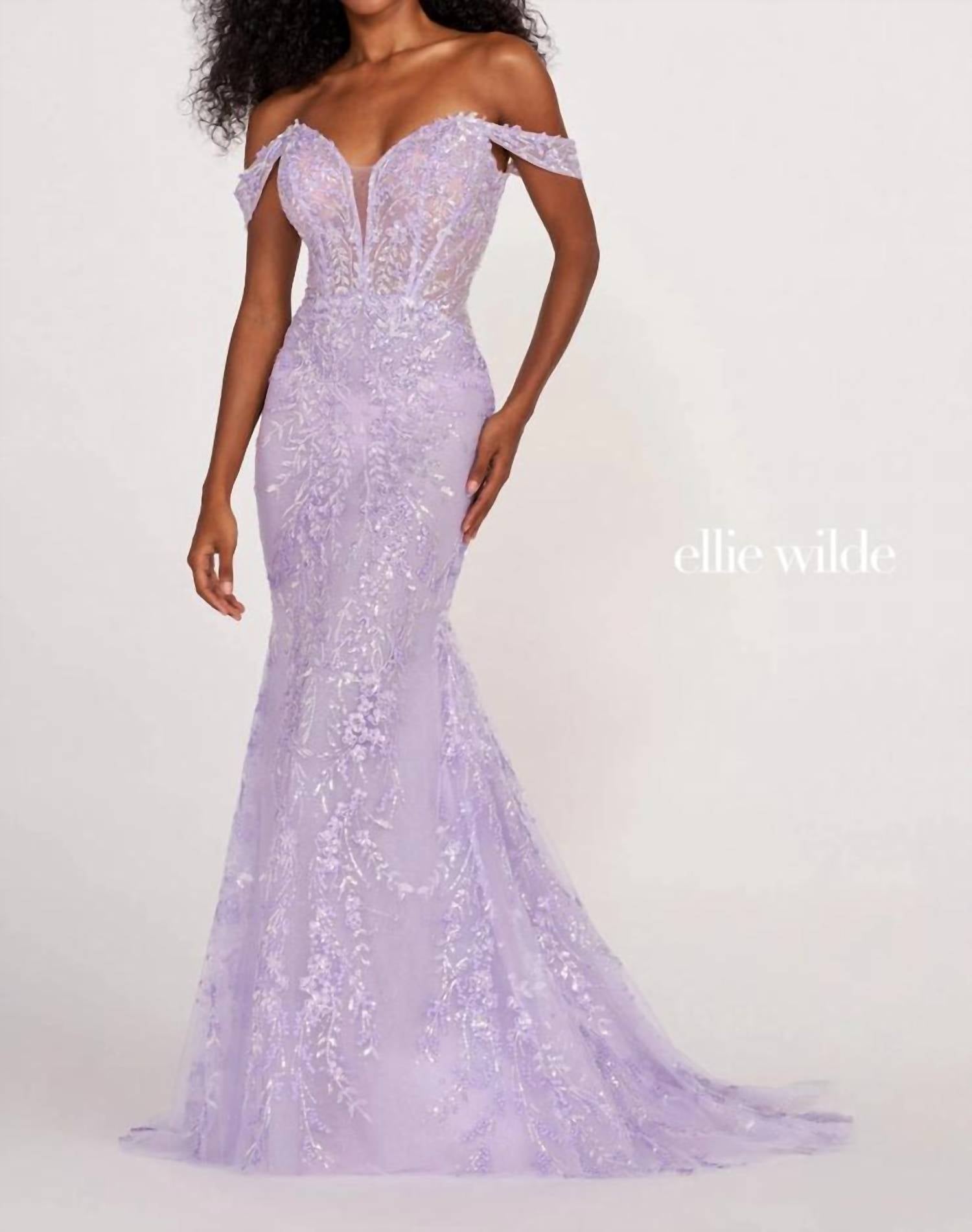 Ellie Wilde - Off Shoulder Dress