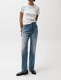 Pistola - Cassie Super High Rise Straight Jeans