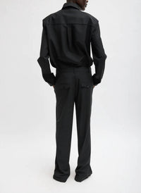 Tibi - Recycled Tropical Wool Jules Trouser