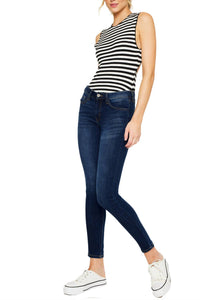 Kancan - Mid Rise Super Skinny Jeans