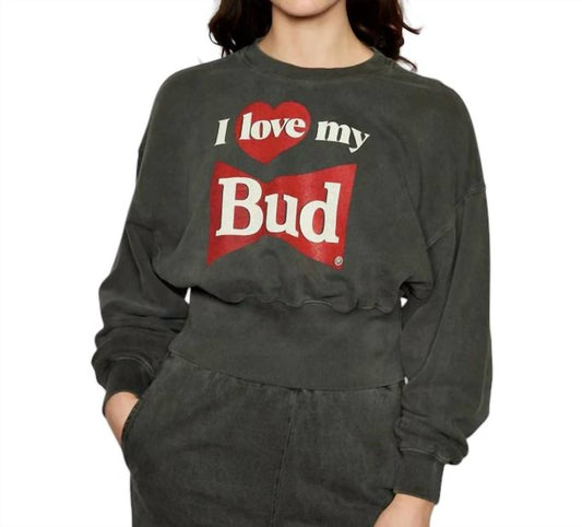 People Of Leisure - I LOVE MY BUD SWEATSHIRT