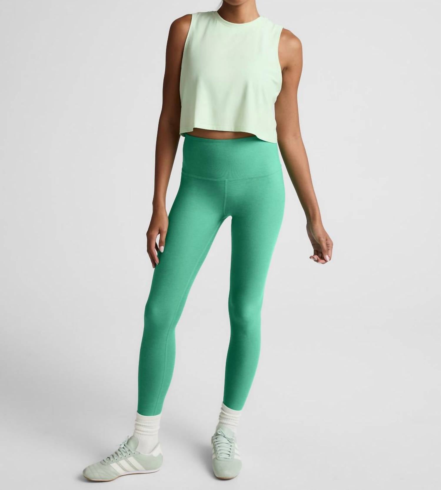 Beyond Yoga - Featherweight Minimal Cropped Tank
