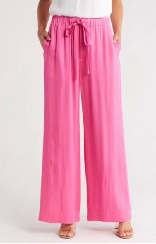 A.L.C. - Allie Tie Waist Wide Leg Pants
