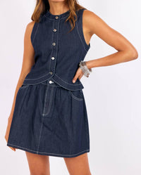 Sage The Label - Bodega Denim Vest