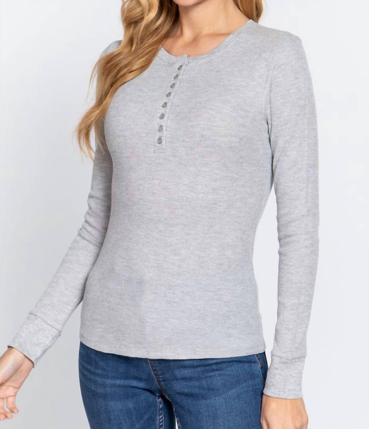 Active Basic - Henley Thermal