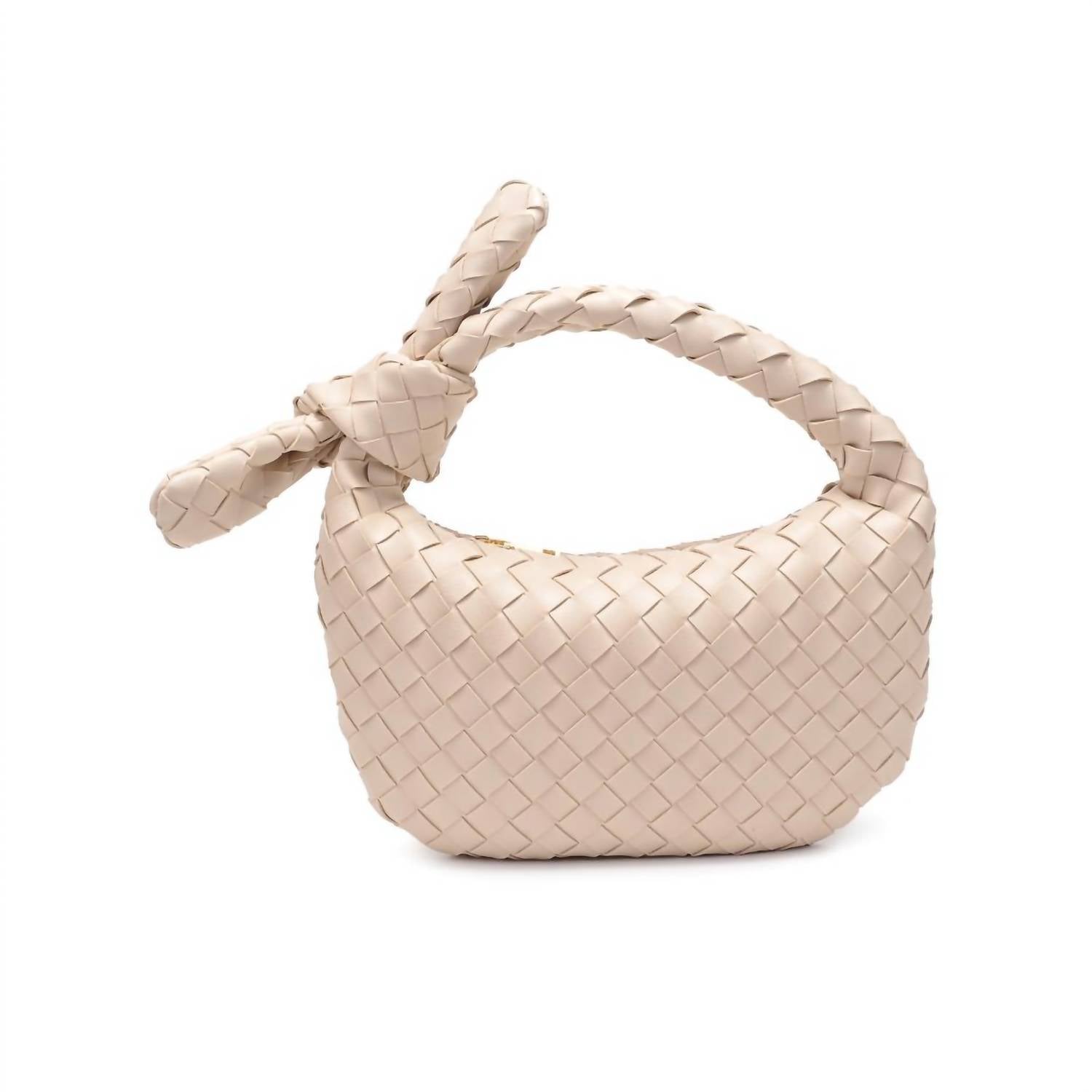 Urban Expressions - Women's Lizbeth Woven Knot Clutch Bag