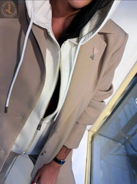 Zanardi - Two-piece Suit With Hooded Blazer