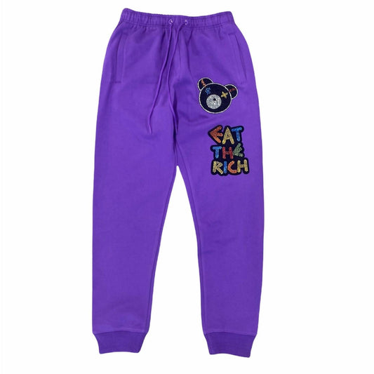 Roku Studio - Men's Eat The Rich Bear Sweatpants