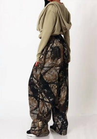 Highlight - Tree Print Baggy Pants