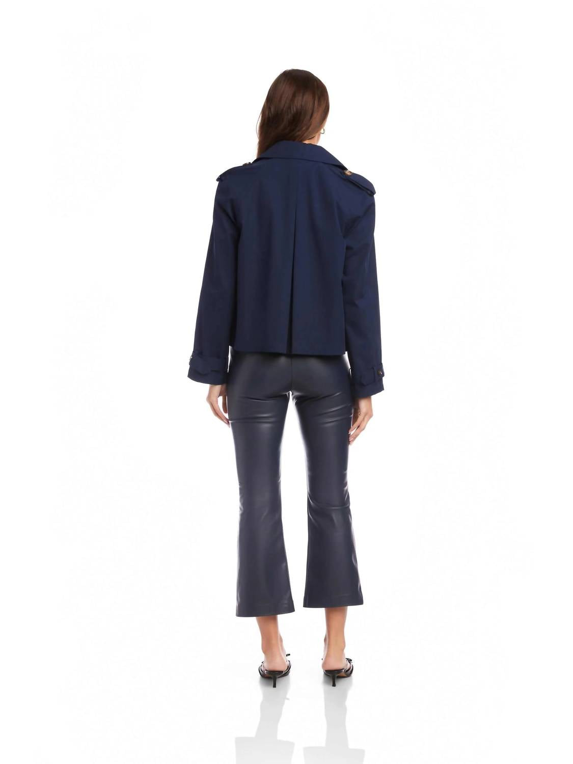 Fifteen Twenty - Chelsea Cropped Trench Jacket
