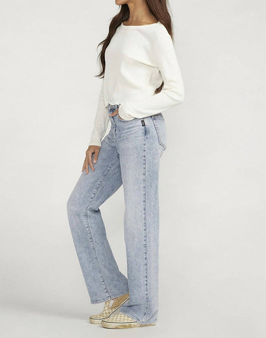 Silver Jeans Co - Highly Desirable High Rise Trouser Leg Jeans