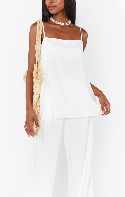 Show Me Your Mumu - Abby Linen Top
