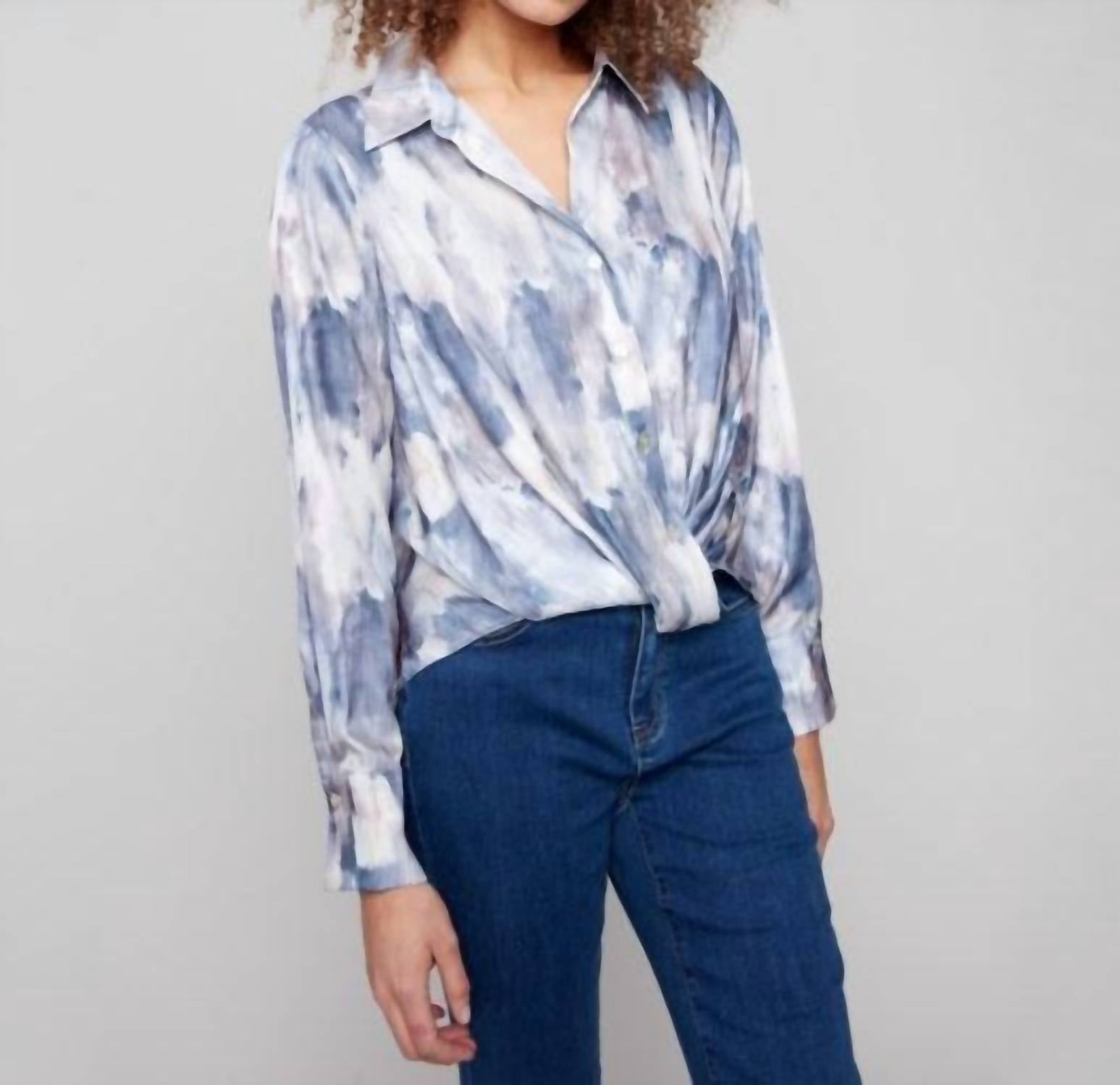 Charlie B - Printed Button-down Shirt