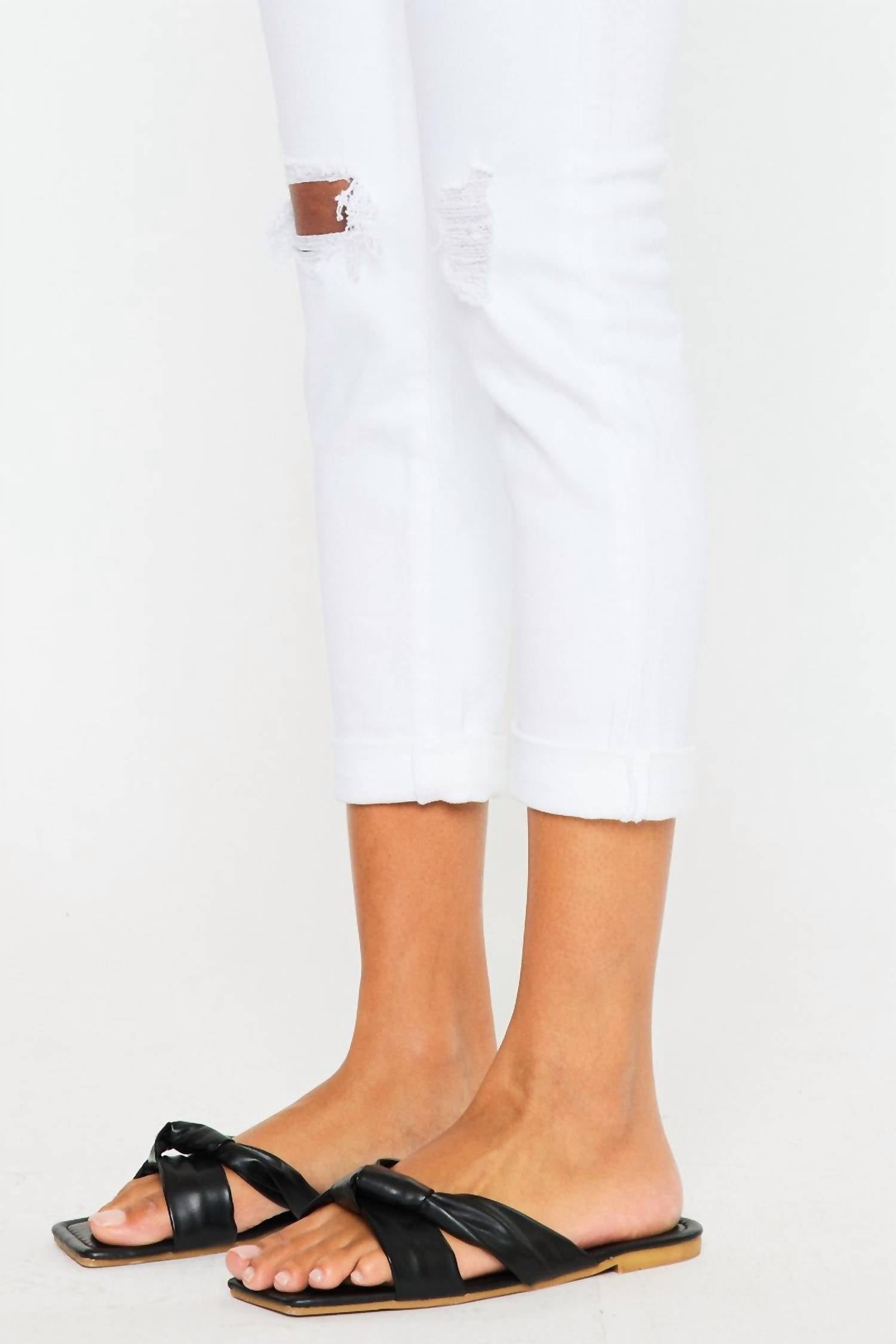 Kancan - Five Pocket Button Fly Mid Rise Jeans