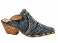 Corkys Footwear - Women's Tex Mex Washed Denim Mule