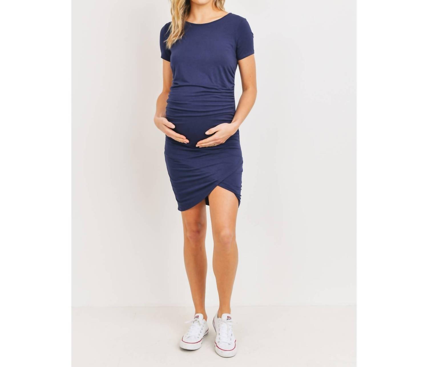 Hello Mia - Women's Maternity Hem Dress