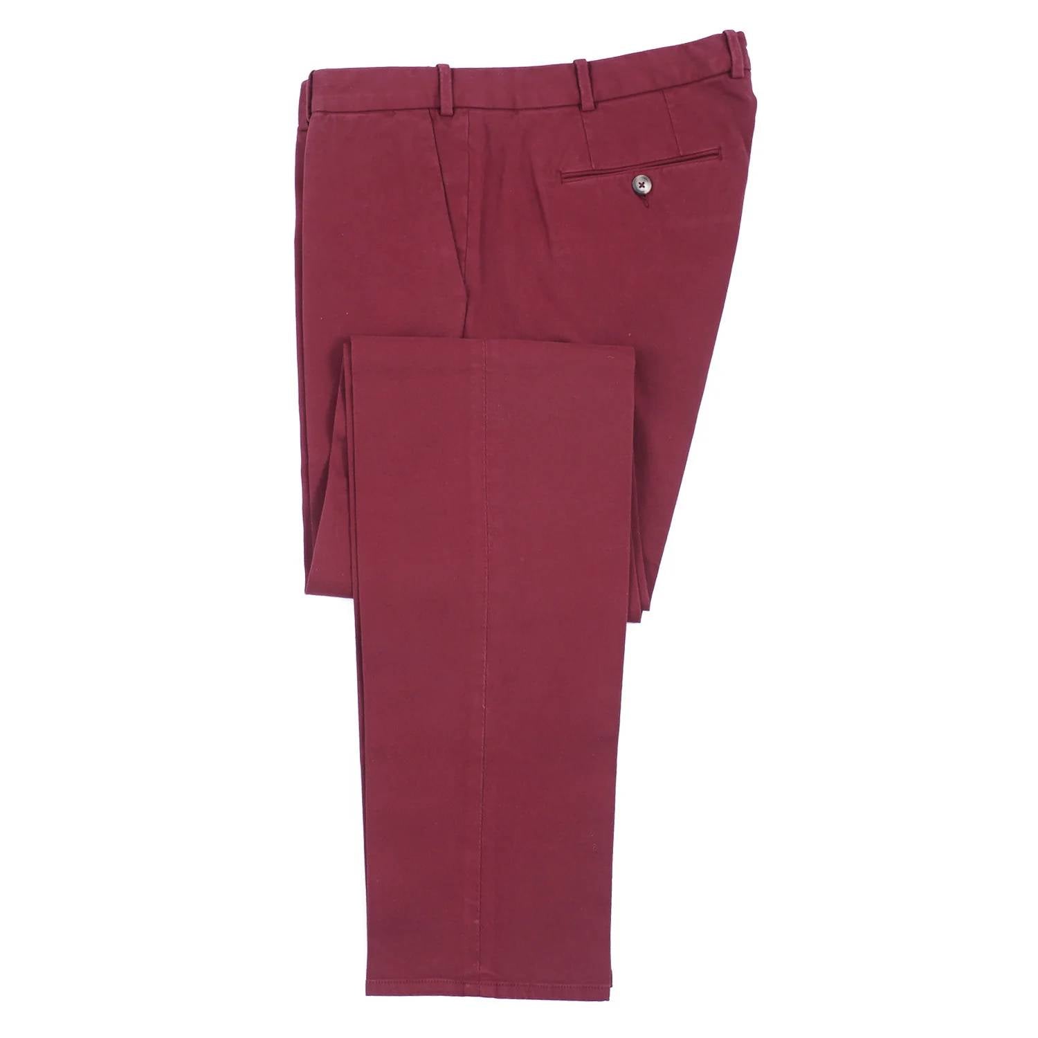 Luigi Borrelli Napoli - Men's Slim-fit Cotton Pants