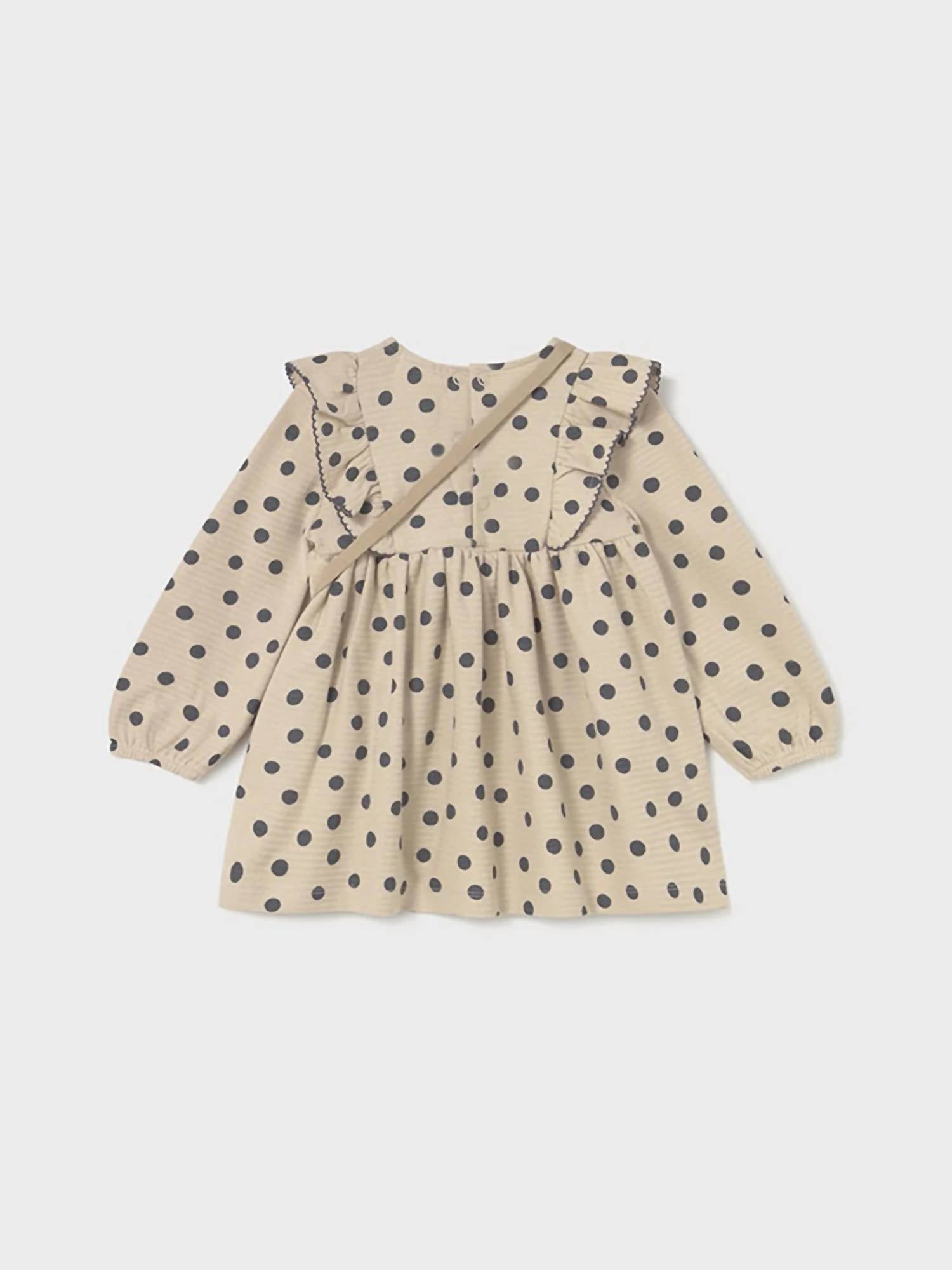 Mayoral - Polka Dot Dress With Matching Bag