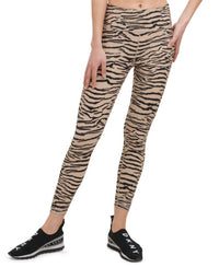 Dkny - Tiger Print Printed 7/8 Leggings