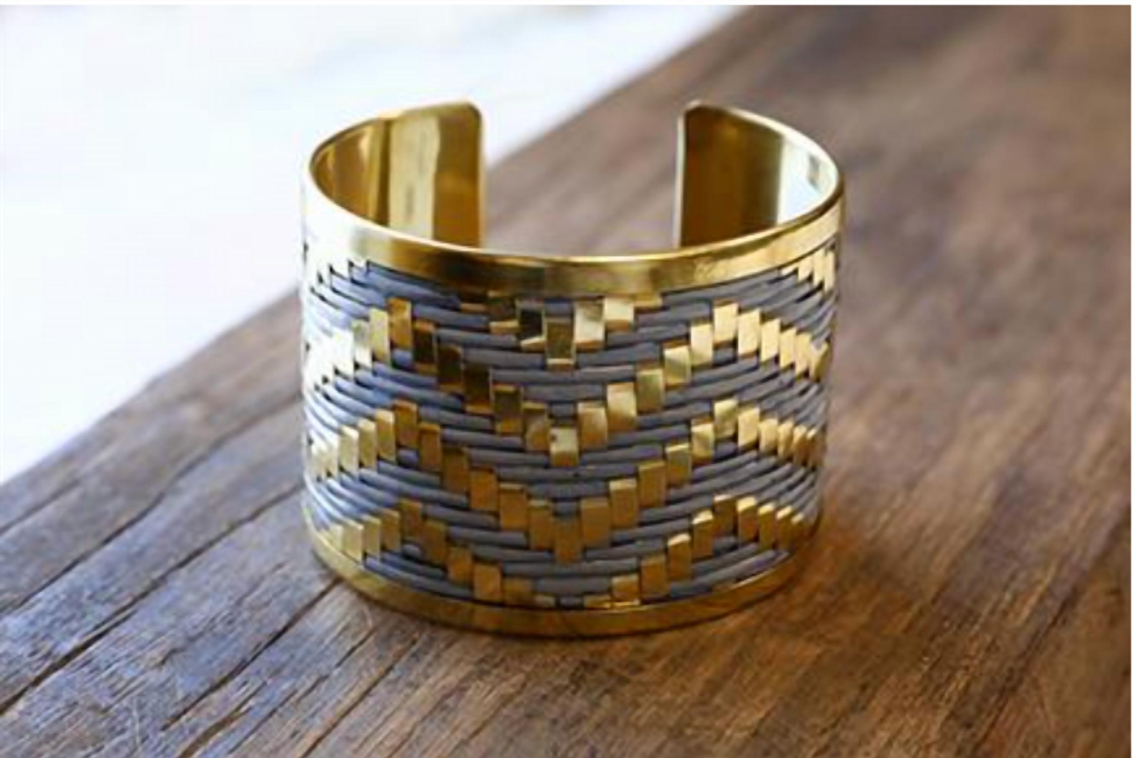 Panache - Women's Chevron Cuff Bracelet