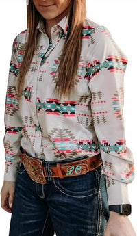 Sterling Kreek - Lesson In Leavin’ Snap Front Long Sleeve Top