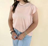Coco + Carmen - Lilly Ruffle Cap Sleeve Top
