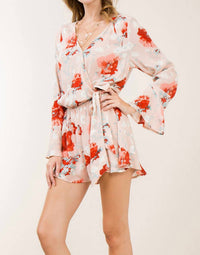 Entro - Floral Ruffle Romper