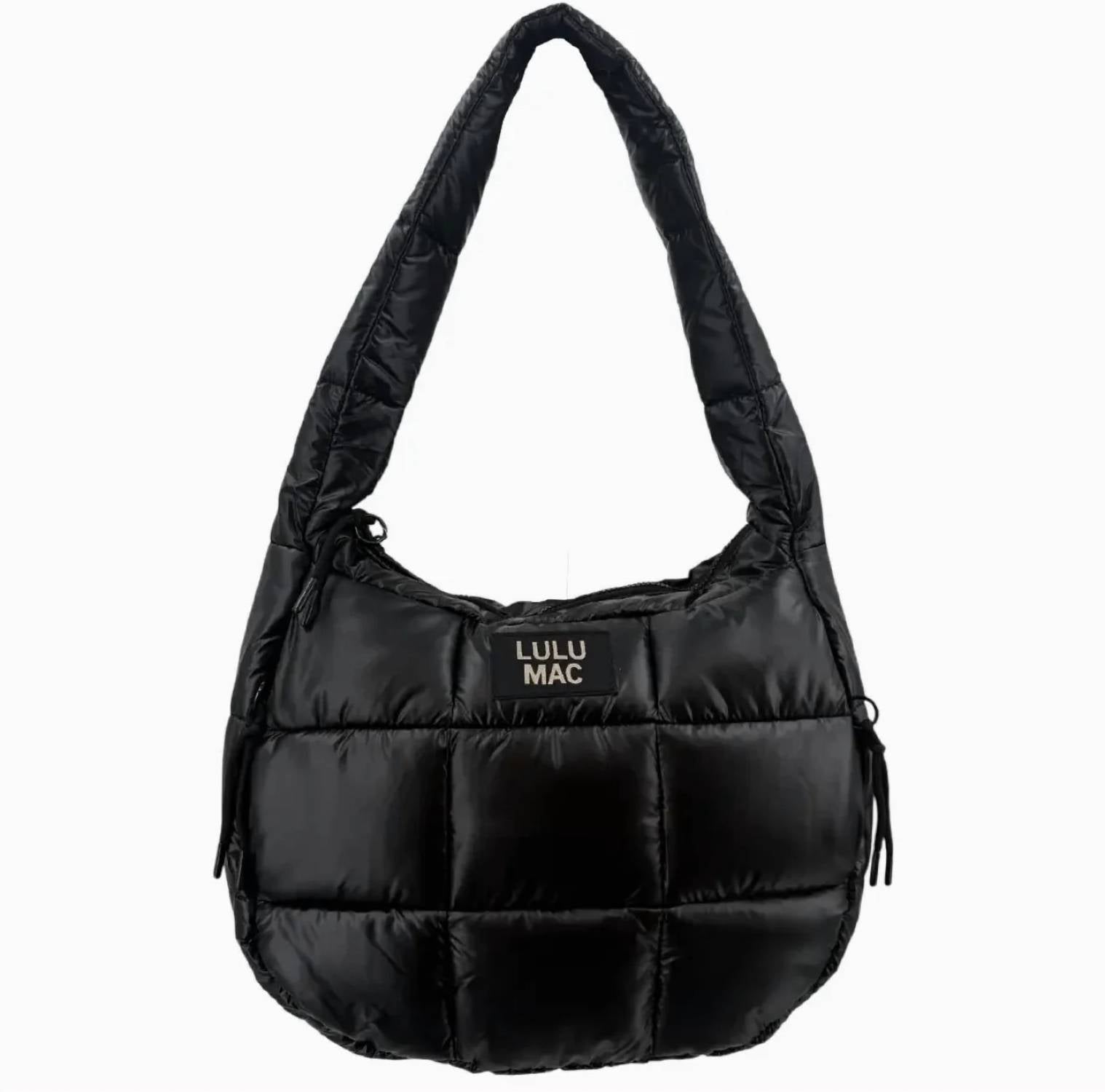 Lulu Mac - Women's Puffer Metallic Tote Bag