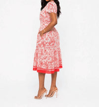Pinch - Paisley Print Midi Dress