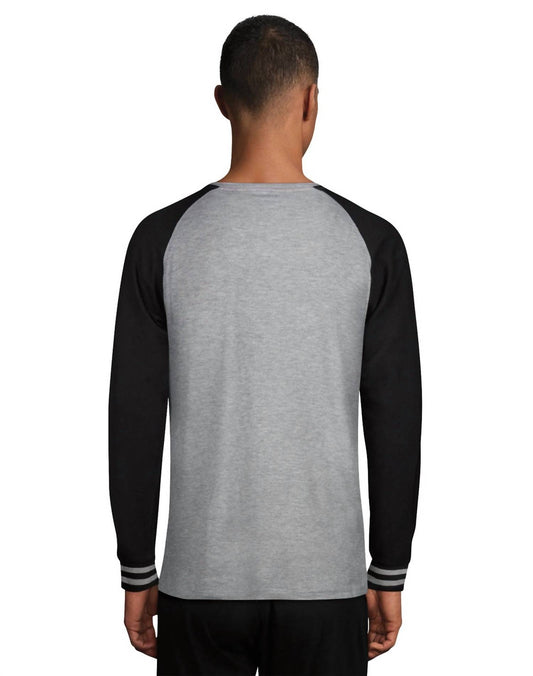 Champion - Waffle Long Sleeve Raglan Shirt