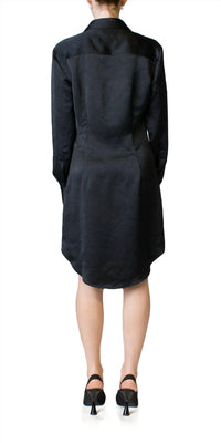 Maison Margiela - Silky Button Front Midi Dress