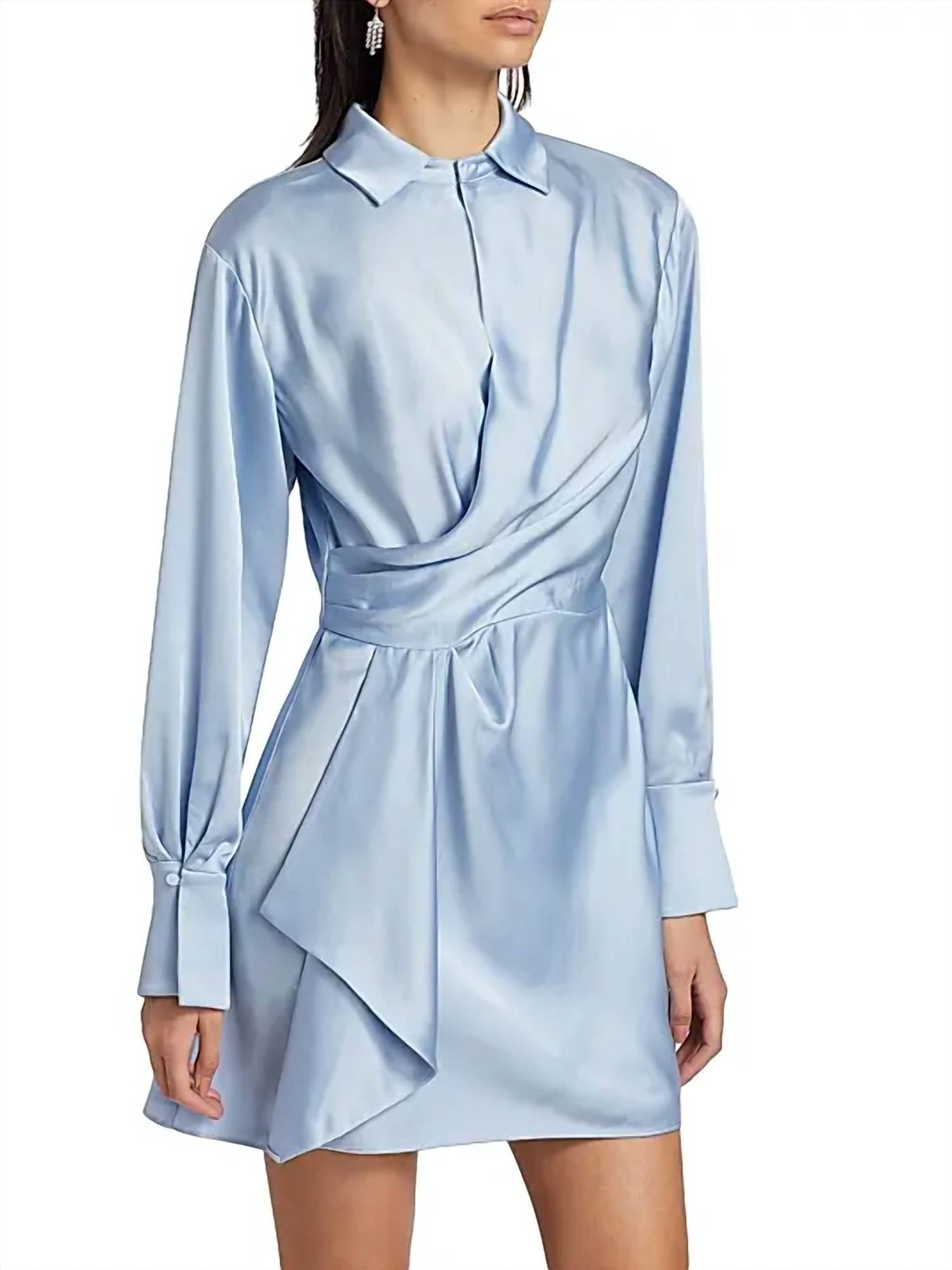 Simkhai - Talit Draped Front Minidress