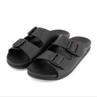 Andrea Men's High-quality Sandal in black - men's sandal - view 4