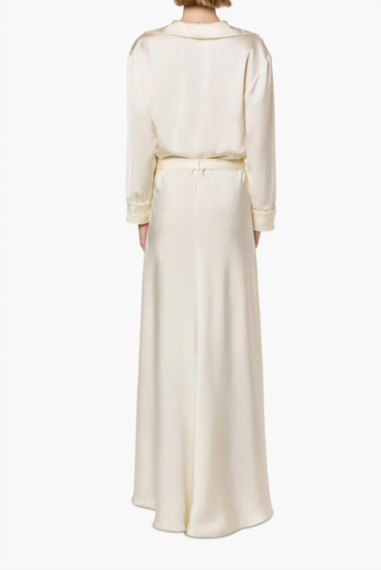 Philosophy Di Lorenzo Serafini - Satin Dress with Sash