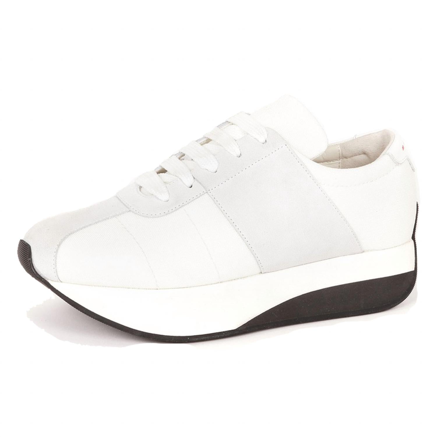 MARNI Men's Big Foot Sneakers in white - men's sneaker